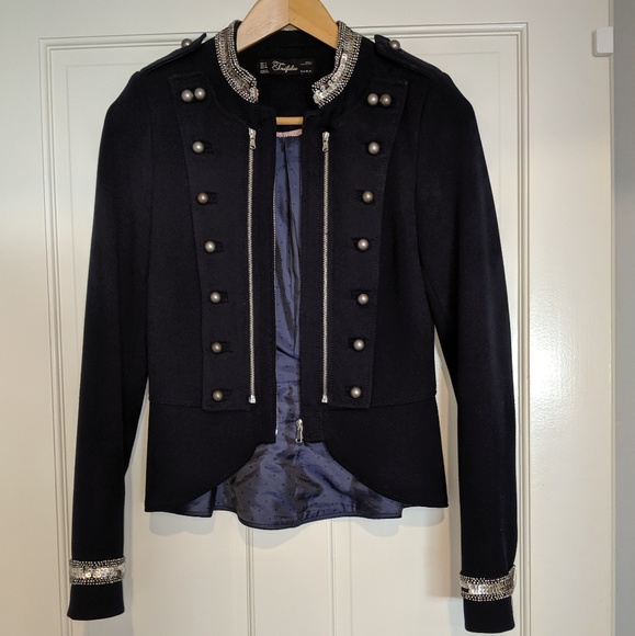 Zara Jackets & Blazers - Zara military style peplum blazer